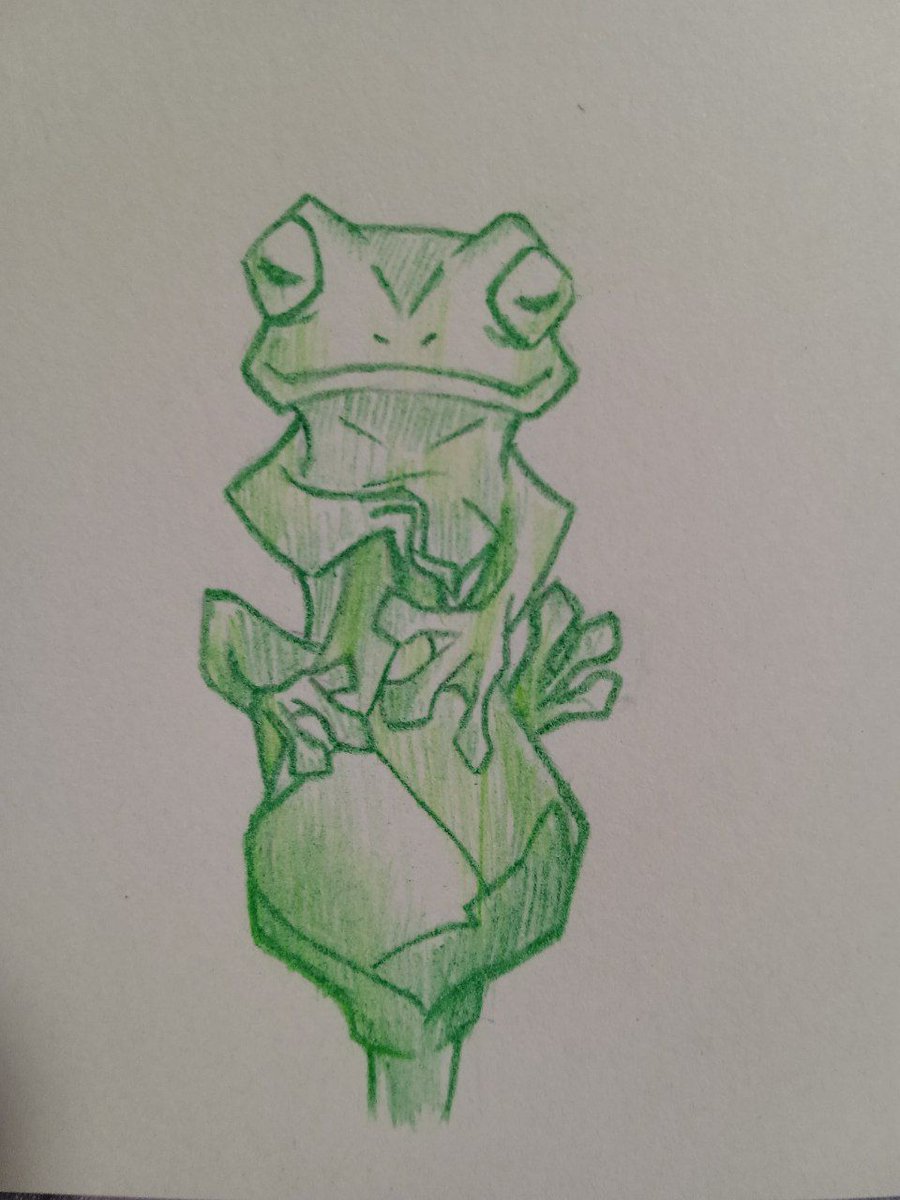 посмотрите на неë, эта лягуха явно что то задумала, и если вы тоже что то задумали, оставьте лягуху в комментах