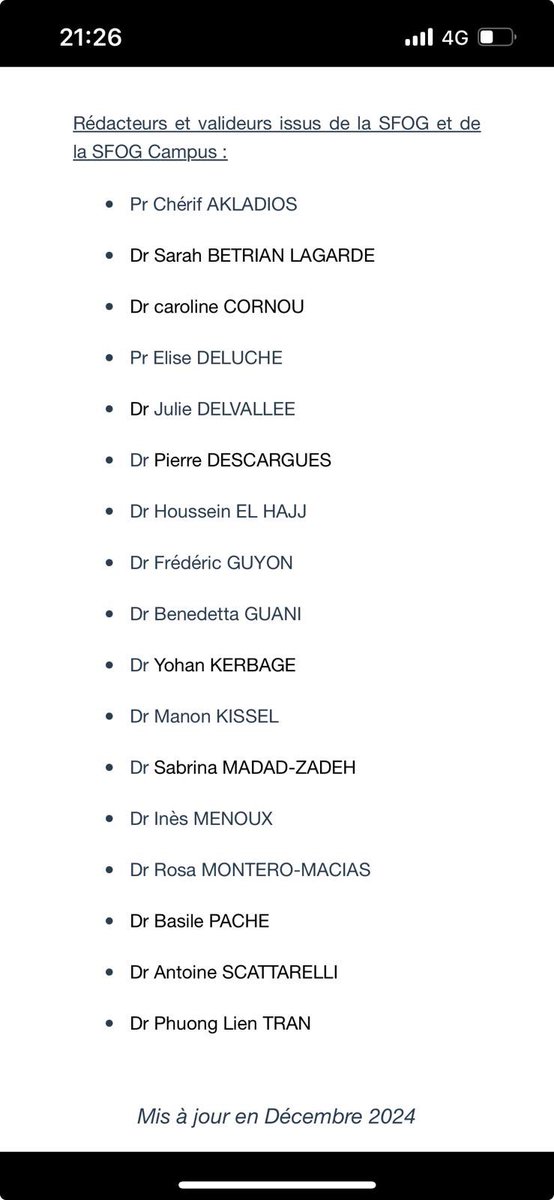 Cancer du col. Algorithmes <a href="/la_sfog/">la SFOG</a> et <a href="/SfogC/">SFOG campus</a>