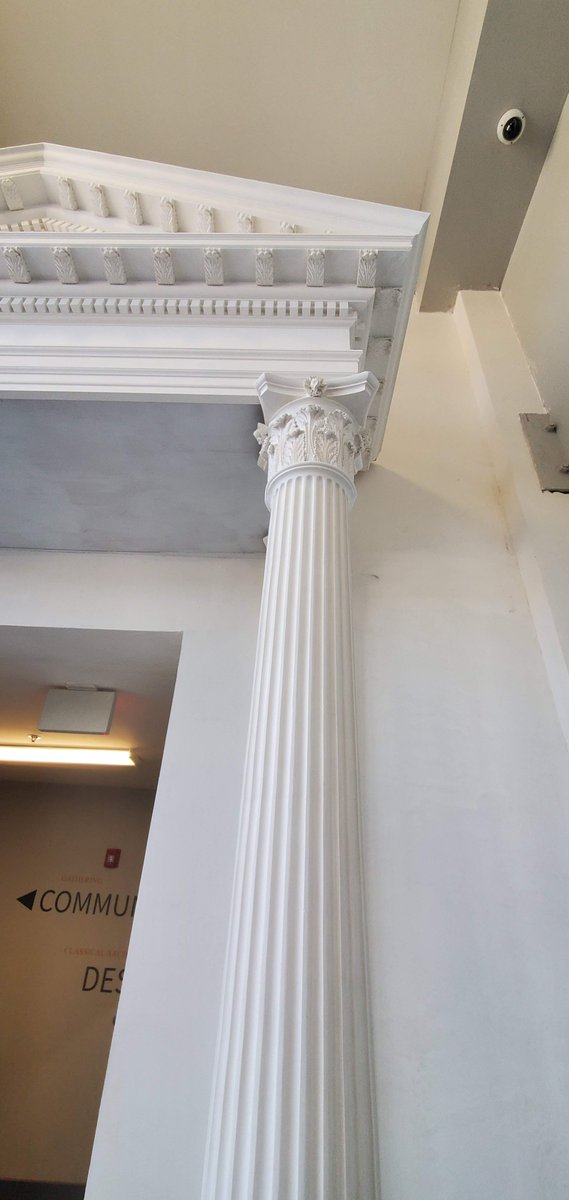 JSADLLC's tweet image. Capstone (senior thesis) completed at @ACBACharleston a roman inspired Corinthian adicula. Aug 2023.#goosecreek #isleofpalms #charlestonsc #smallbusiness #sullivansisland #johnsisland #mountpleasantsc #historiccharleston #supportlocal #charlestonstyle #plastermason
