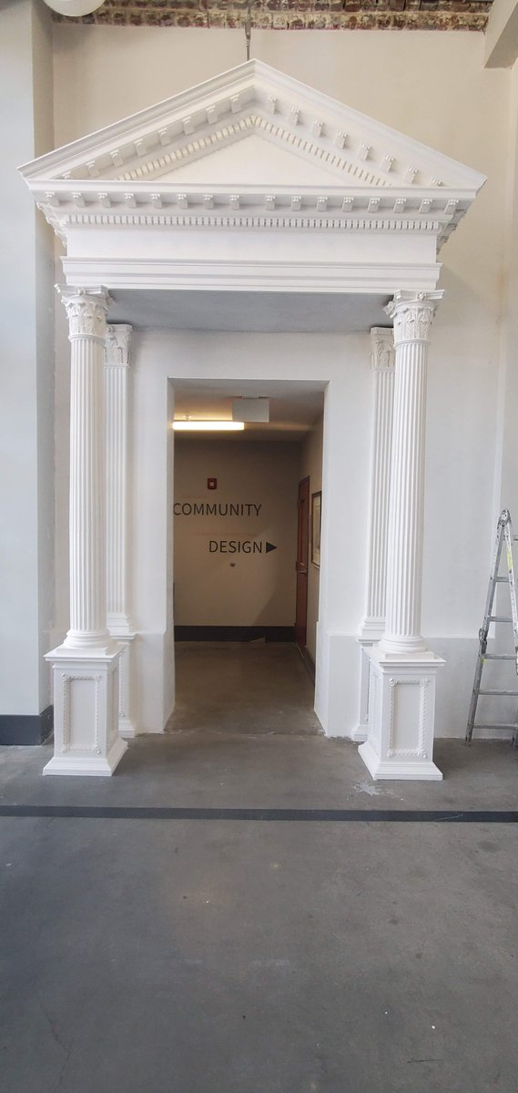 JSADLLC's tweet image. Capstone (senior thesis) completed at @ACBACharleston a roman inspired Corinthian adicula. Aug 2023.#goosecreek #isleofpalms #charlestonsc #smallbusiness #sullivansisland #johnsisland #mountpleasantsc #historiccharleston #supportlocal #charlestonstyle #plastermason