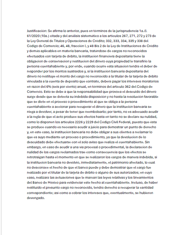 JosAntonio21306's tweet photo. Interesante resolución sobre la devolución de cantidades por cargos no reconocidos en tarjetas de débito... https://t.co/39XvJ0k9op