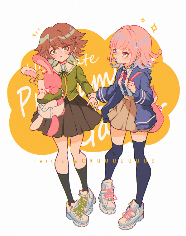 Cruuuuuuus's tweet photo. Chihiro &amp; Nanami 💛 https://t.co/0MSZcKS1Ca