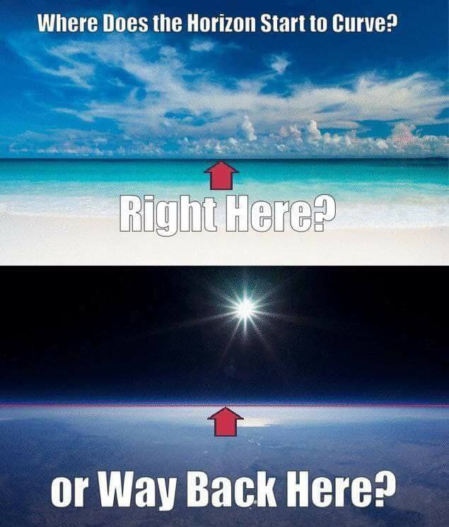 FlatEarthZone's tweet photo. So, you think the horizon curves? The evidence is right in front of us—look at the sea and sky meeting in a straight line. No curve, no globe. https://t.co/KhF5AZWmke