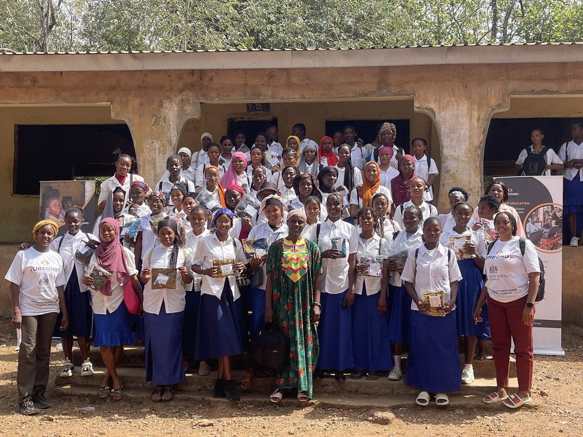 On our final day in Kindia:

•Trained 308 young girls on menstrual health
•Donated 900 sanitary kits
•Educated 596 young boys on respecting and supporting girls
•Equipped 44 teachers and 106 parents to assist girls during their periods

🙌
