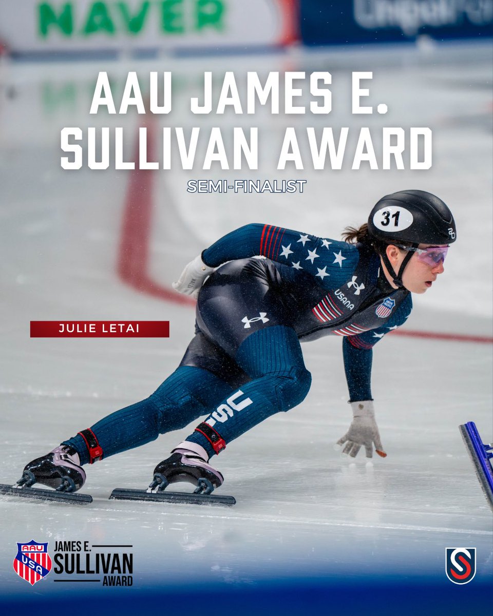 This year, Julie Letai has been named as a Semi-Finalist for the AAU Sullivan Award! Time to vote for her now, voting closes on February 25th 🗳️

Vote with the 🔗 aausullivan.secure-platform.com/95th/organizat…
