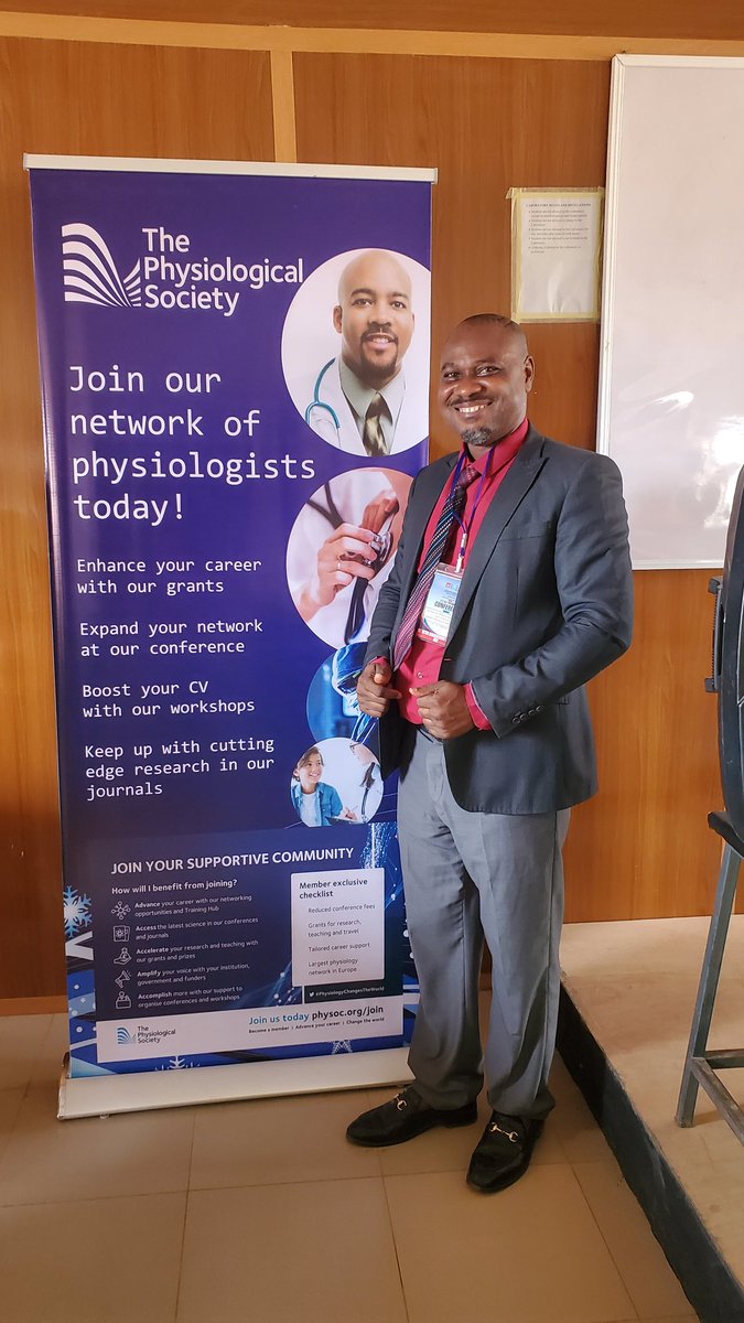 EmojevweV's tweet photo. Today at the day 2 of the Physiology Conference held @OfficialUNIMED
Thanks to @physoc for the support. 

#unimedphysiologyconference
#physiologyconference2025
#unimedondo
#officialunimed 
#thephysoc 
#Trump 
#PAKvNZ 
#emovict https://t.co/2XrJKqkuqC