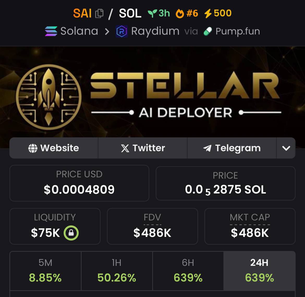 Stellar AI Deployer tweet media