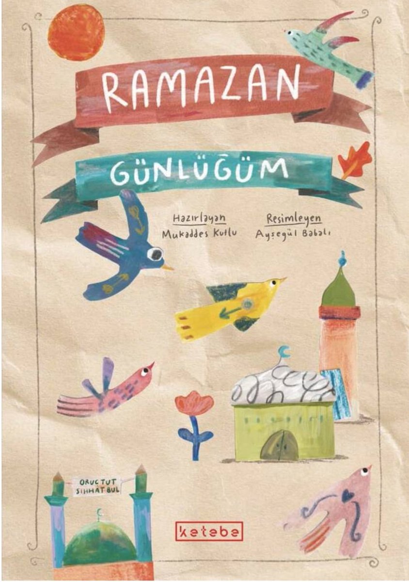 Selamlar, ramazan geliyor diye sevinmek imandandır. Naçizane sevincimiz şenlensin düşüncesi ile ufak bi çekiliş🌹
İçimizden birine @ketebenin İ. sanatlar defteri ve ramazan günlüğünü hediye etmek istedim. favlar gizli oldugu için rt ile katılabilirsiniz..takibe gerek yoktur.