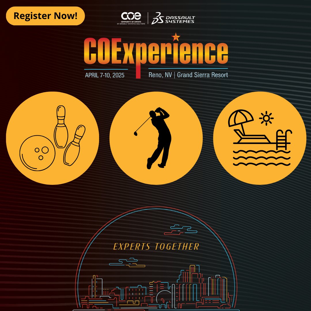 Get ready for #COExperience, happening April 7-10 at Grand Sierra Resort in Reno, Nevada! With exciting activities like axe throwing, bowling and golf, you can bring the whole family for memories that will last a lifetime! Register now: coexperience2025.events.coe.org/registration