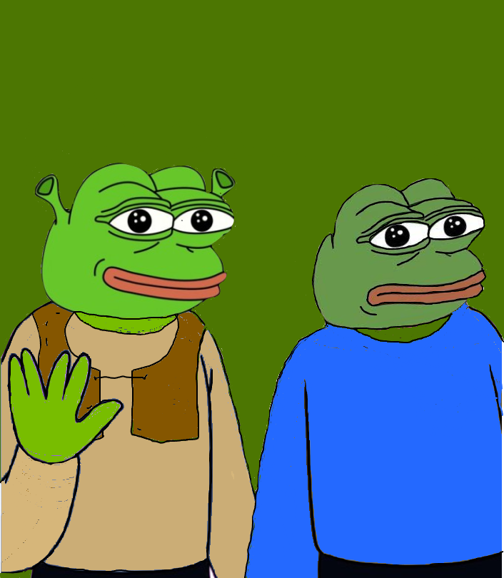 ShrekPepecoin's tweet photo. Shrek and pepe
#shrepe #memecoin #Solana https://t.co/UH2x1TlYuW