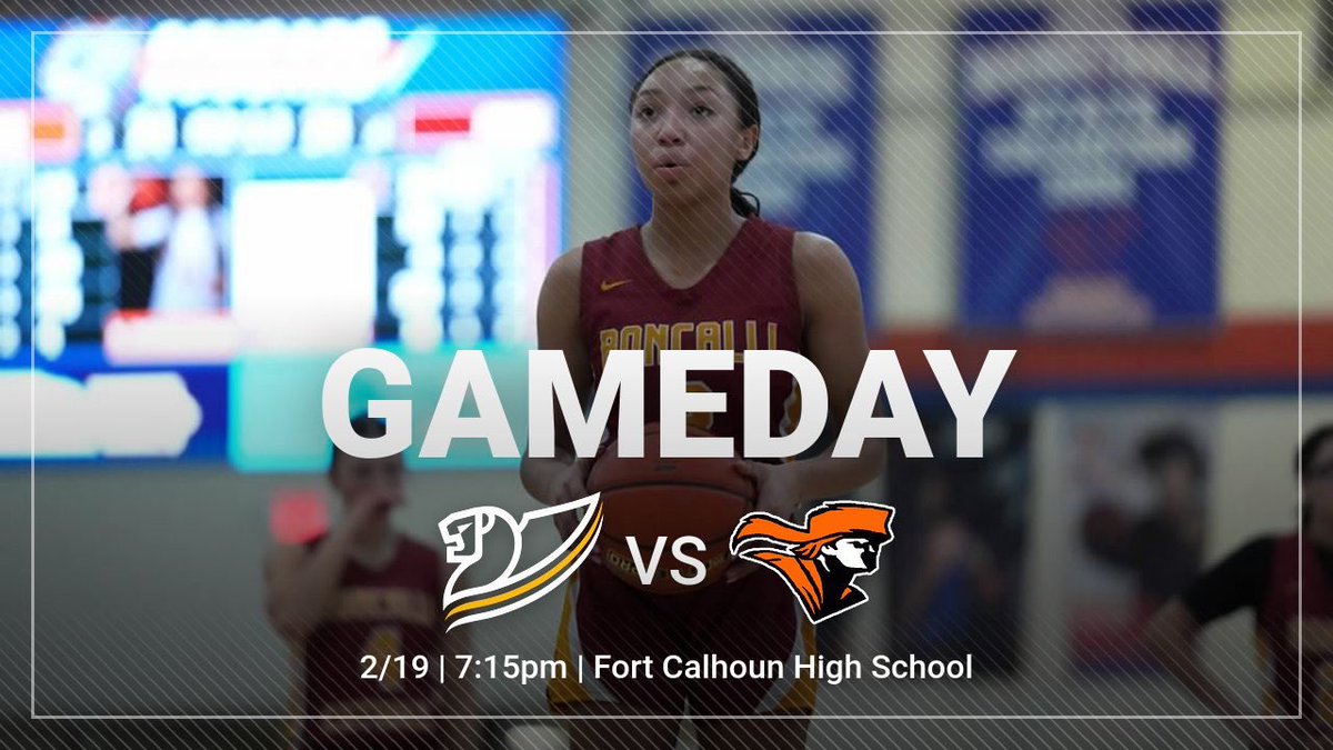 🏀🦁 GAMEDAY 🦁🏀

Round 2 of Sub Districts today!! #RollPride

🆚Fort Calhoun  
📆 February 19
⏰ Var-7:15pm
📍Fort Calhoun High School 
📺 fan.hudl.com/usa/ne/fort-ca…