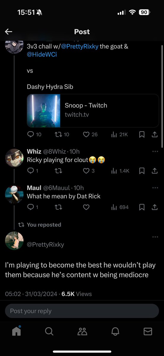 Con (@csmudge_) on Twitter photo 