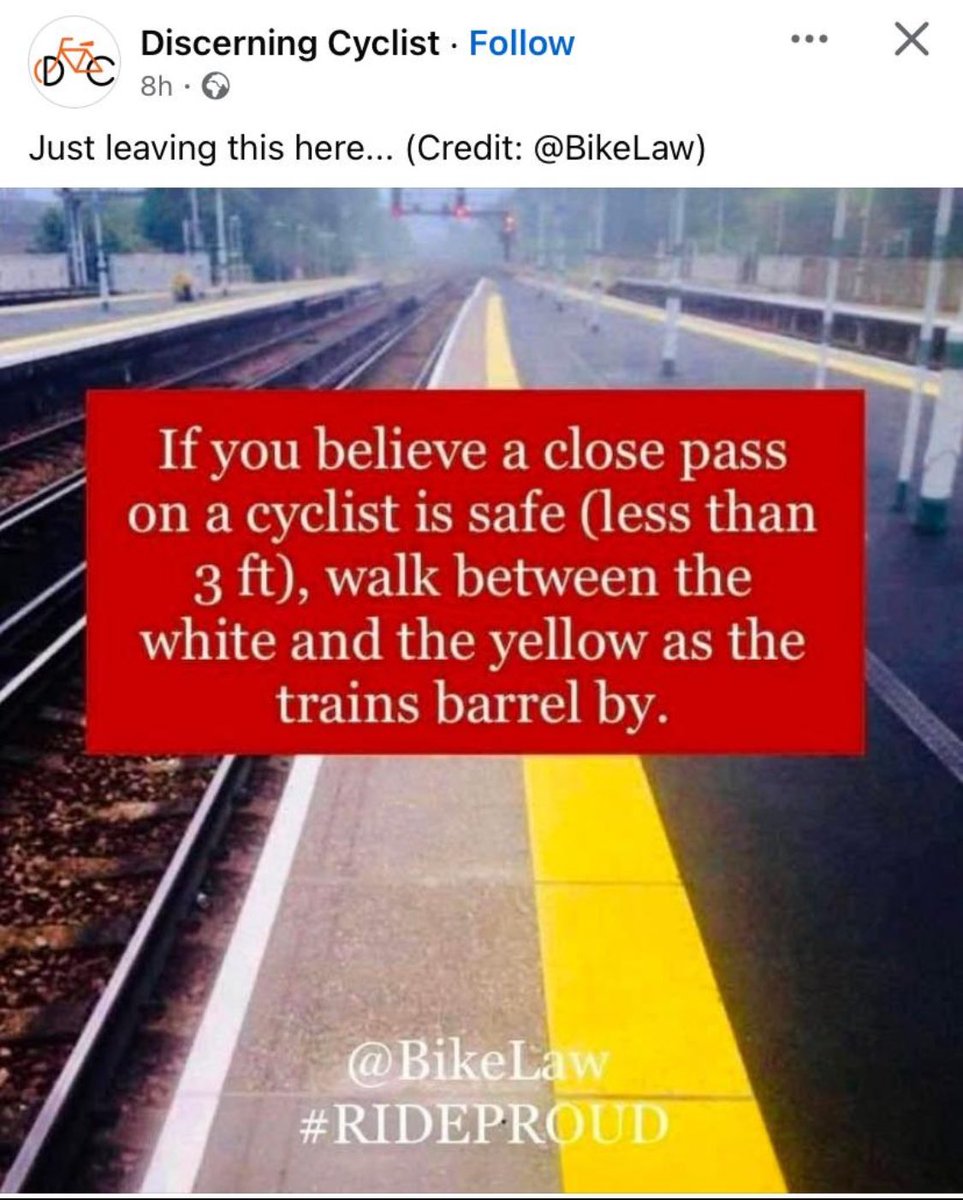 What it says… #cycling