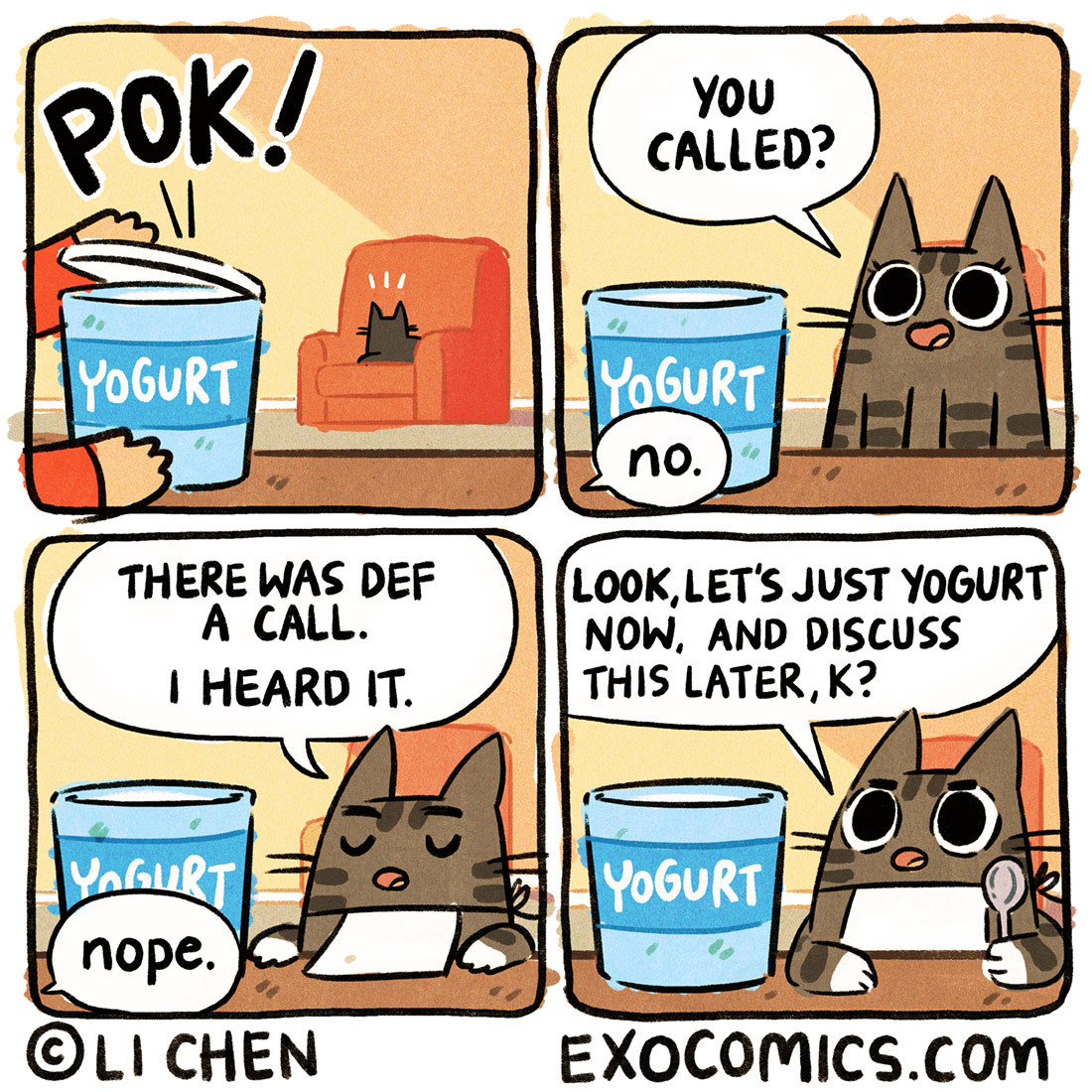 Exocomics's tweet image. the call