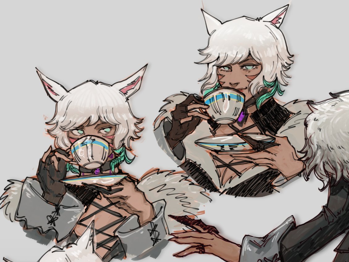 hash1992's tweet image. 🐱☕
#ffxiv