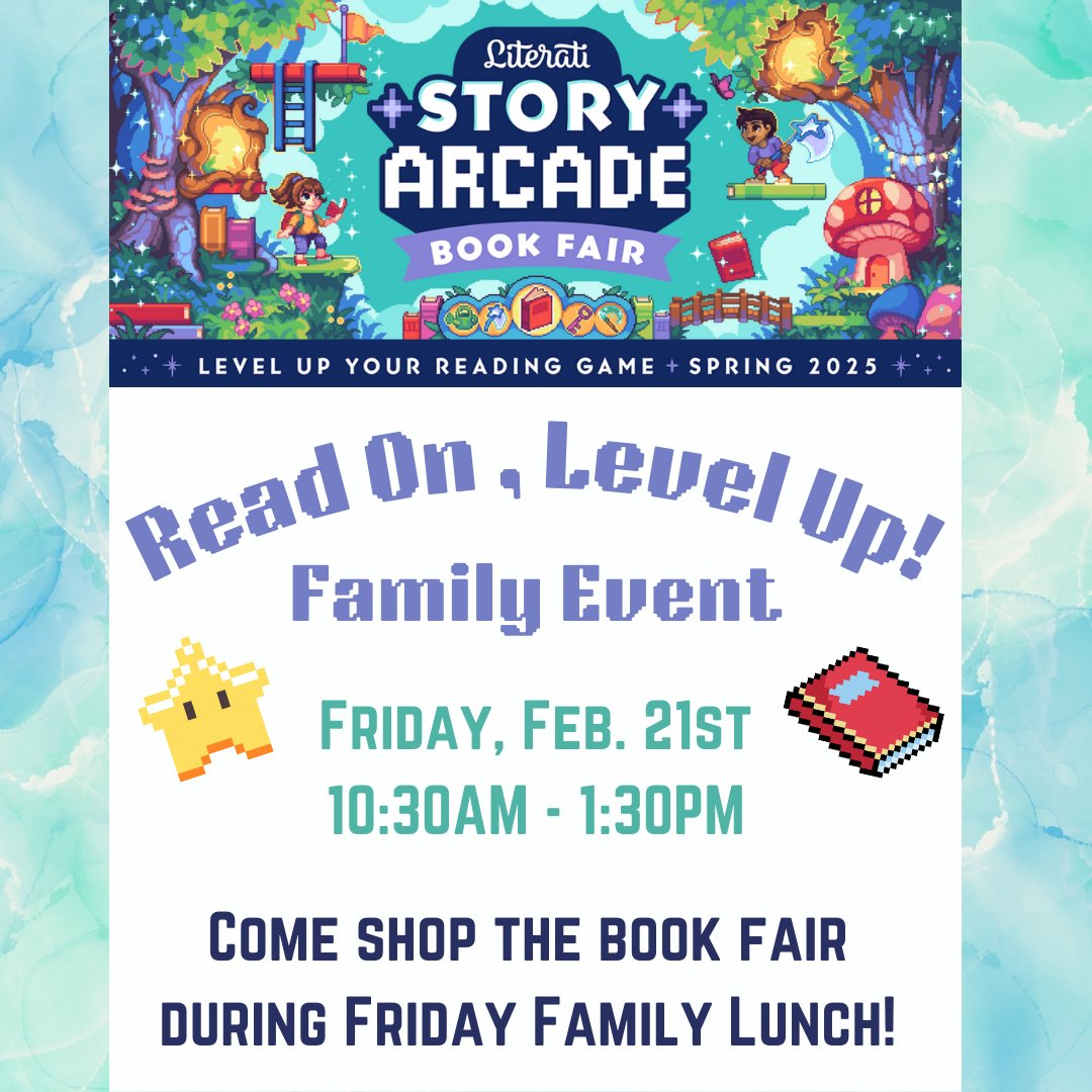 We hope to see you at our "Read On, Level Up" Friday Family Lunch event! This Friday, Feb. 21st from 10:30AM-1:30PM. <a href="/gowilsonrangers/">Wilson Elementary</a> <a href="/PTO_Wilson/">Wilson Elementary PTO (Coppell)</a>