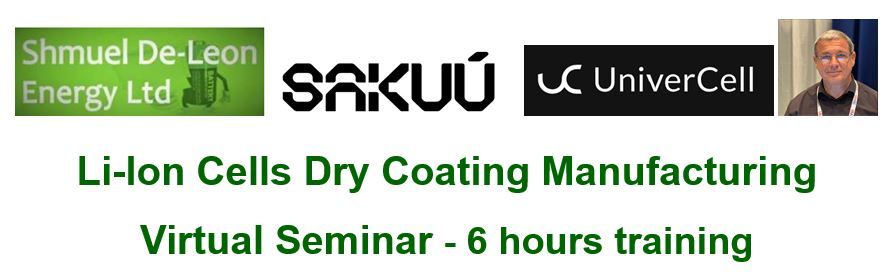 sakuucorp's tweet image. Join our CTO Karl Littau March 12-13 in a virtual seminar on enabling advanced &amp;amp; sustainable #batterymanufacturing at scale. #batterymaterials #batterytechnology Register: sdle.co.il/product/li-ion…