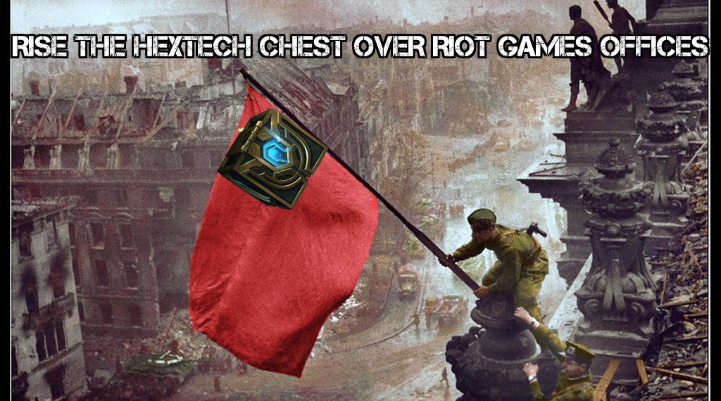 Oscar_66_99's tweet image. Guys we have to fight, all together against the greedy company, the revolution is here! #hextechchest