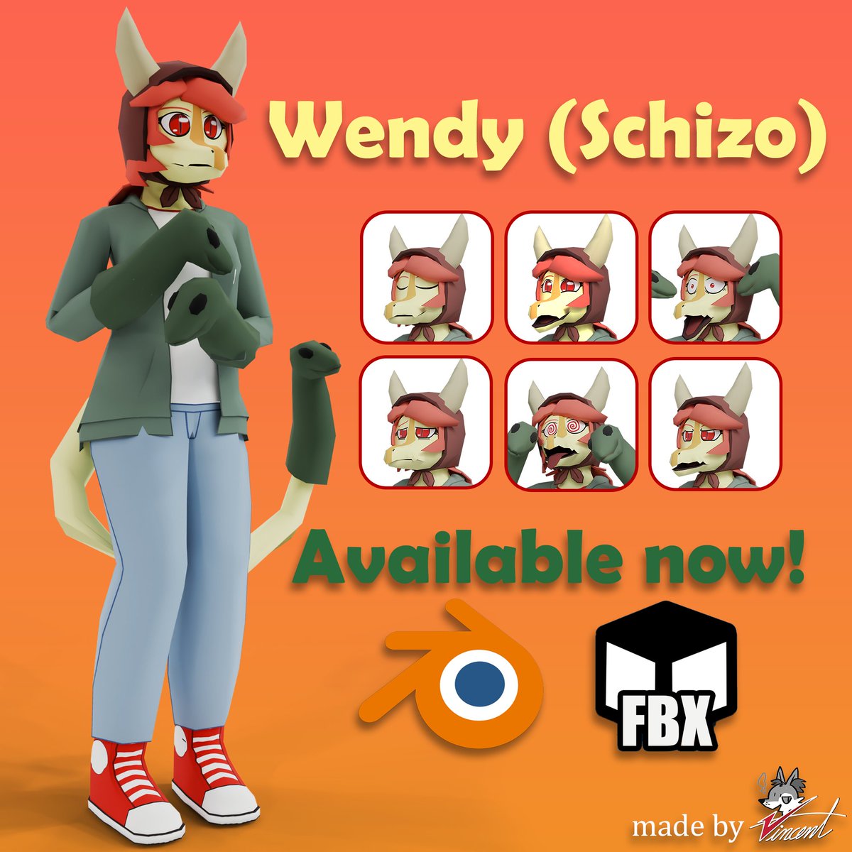 Vincent™ (ビンセンット) (@vwallacebrother) on Twitter photo Wendy, aka Schizo from Puppet Pals, a mod of Snoot Game, is Available NOW!
Download: ko-fi.com/s/b61975992f
For <a href="/HugetteHikari/">Hugette Hikari (naomi mod soon I swear)</a>
#snootgame #oc #puppetpals Wendy, aka Schizo from Puppet Pals, a mod of Snoot Game, is Available NOW!
Download: ko-fi.com/s/b61975992f
For <a href="/HugetteHikari/">Hugette Hikari (naomi mod soon I swear)</a>
#snootgame #oc #puppetpals
