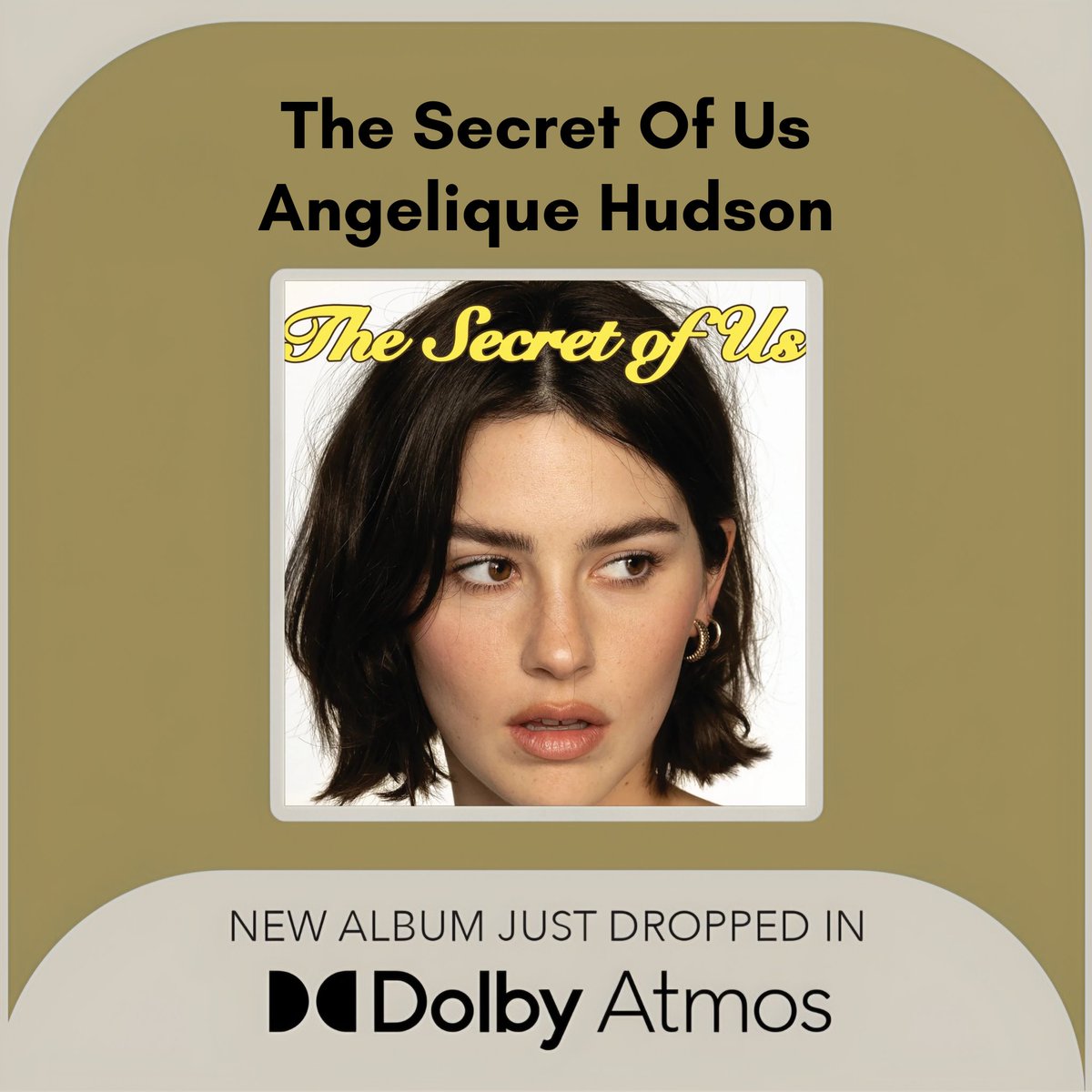 𝗗𝗼𝗹𝗯𝘆 ▸ New Album ▸ 𝗔𝗻𝗴𝗲𝗹𝗶𝗾𝘂𝗲 𝗛𝘂𝗱𝘀𝗼𝗻 (@artclxsure) i has released “#iTheSecretOfUs ” © 2025, #DolbyAtmosRP