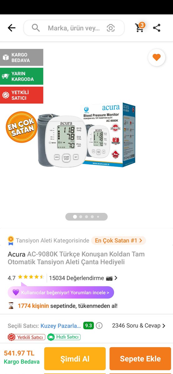 Buna bu parayı vereceğime tansiyon aletiyle gezerim daha iyi