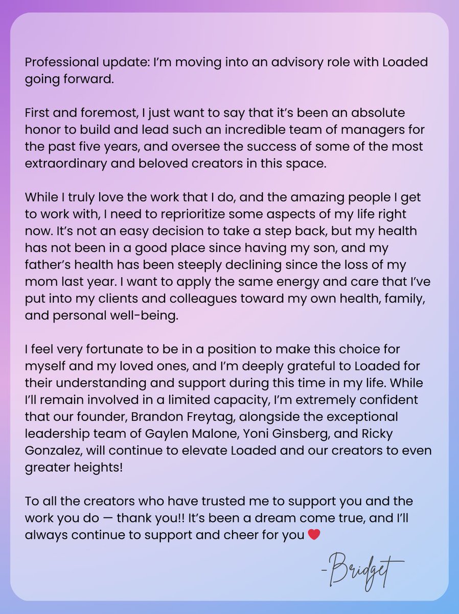 Bridget Davidson (@bridgetdavidson) on Twitter photo 