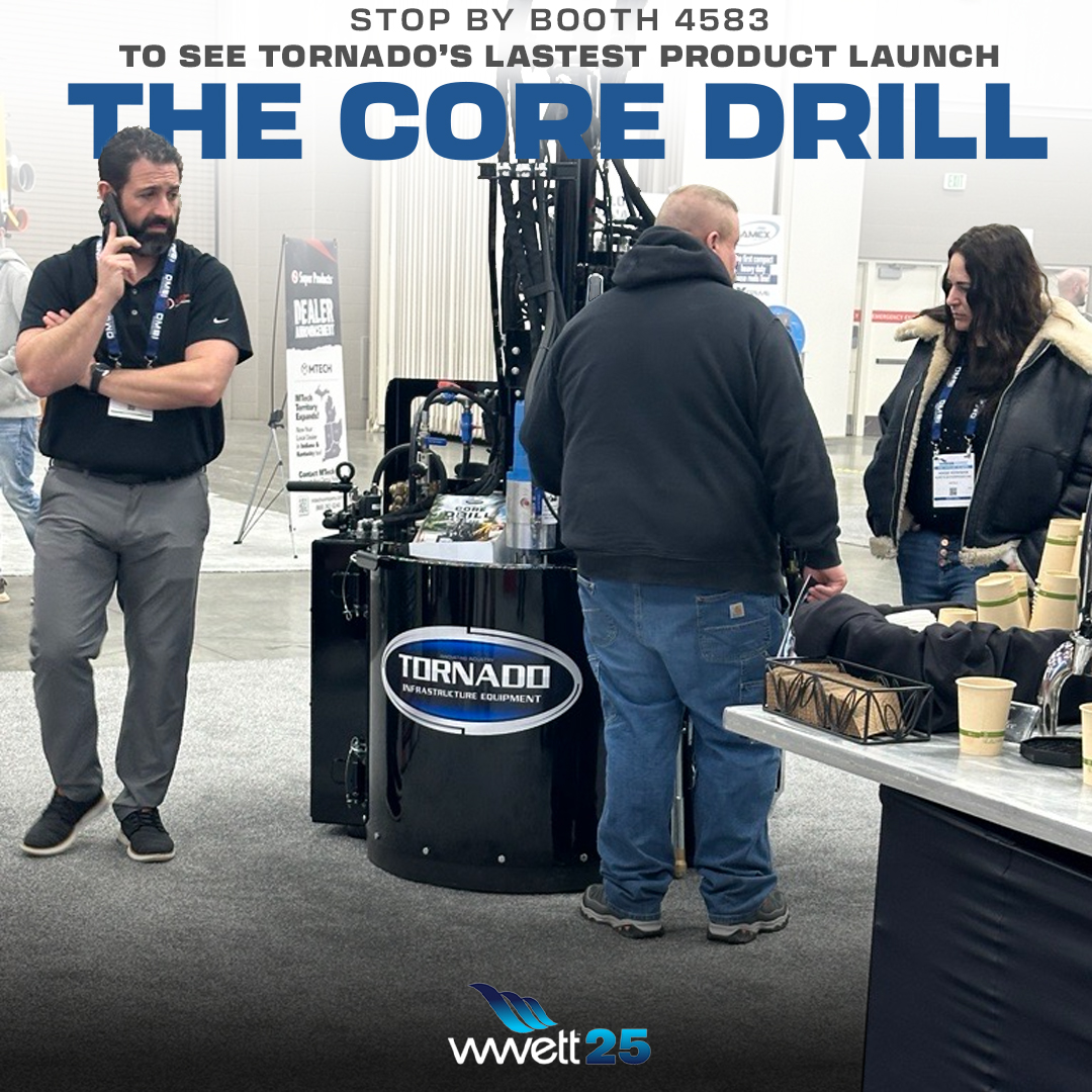 We're really enjoying the opportunity to connect with attendees at the <a href="/WWETTShow/">WWETT Show</a> and gather key insights in reaction to the launch of our Core Drill product.

Feedback received on the novel design of our independently stabilized legs and automated RPM controls is phenomenal!