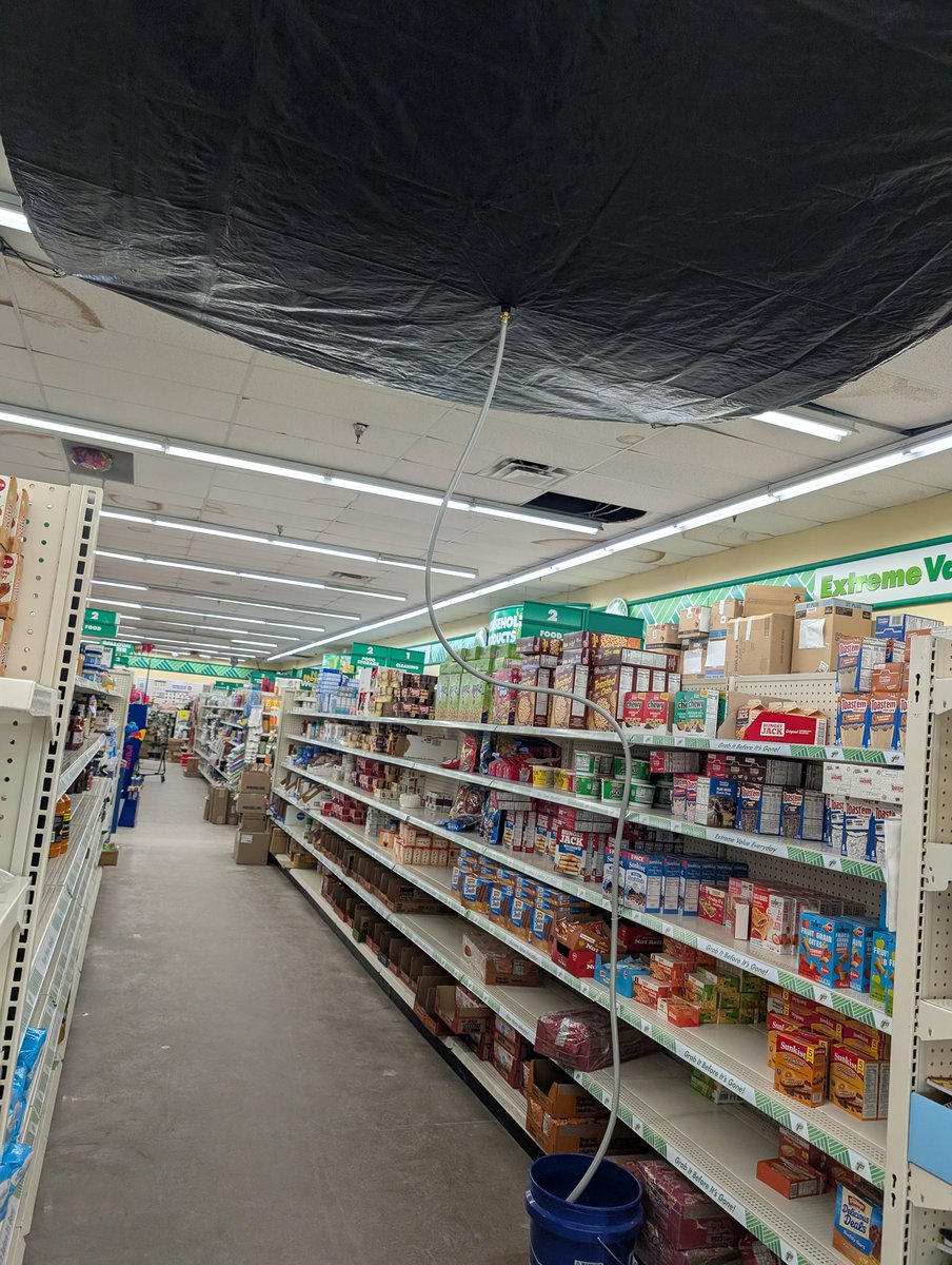 they're milking the ceiling at dollar tree if anyone wants to come through to hang out and watch it