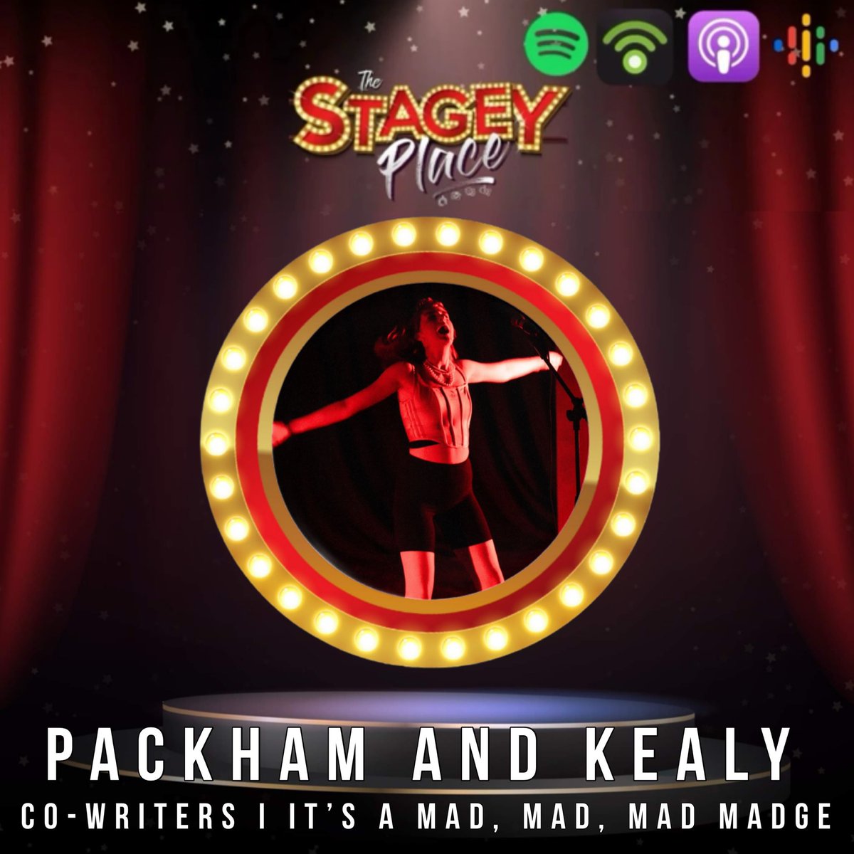 🚨 EPISODE 182 W/ PACKHAM &amp; KEALY 🚨

🎤 Clare Packham &amp; Fintan Kealy

🎭 Co-Writers of It’s a Mad Mad Mad Madge

📅 <a href="/theglitch_se1/">The Glitch | VAULT Creative Arts</a> 5th - 10th March

🎟️ tickettailor.com/events/vaultcr…

🎙️ open.spotify.com/episode/766sww…

🎧 Podbean, Spotify, Apple &amp; Google Podcasts, Amazon Music &amp; Audible!
