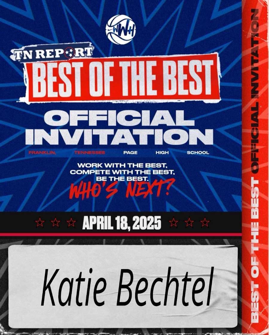 Katie Bechtel (@kbechtel_30) on Twitter photo Thank you for the invite <a href="/TheTNReport/">TheTNReport</a> ! Looking forward to represent the <a href="/LadyBroncosWBB/">Boyd Christian Lady Broncos</a> ! <a href="/MeadeHoops/">Amanda Meade</a> <a href="/Fbcreign27rise/">FBC Reign 2027 UA Rise</a> <a href="/PGHTennessee/">Prep Girls Hoops Tennessee</a> <a href="/PrepGirlsHoops/">Prep Girls Hoops 🏀</a> Thank you for the invite <a href="/TheTNReport/">TheTNReport</a> ! Looking forward to represent the <a href="/LadyBroncosWBB/">Boyd Christian Lady Broncos</a> ! <a href="/MeadeHoops/">Amanda Meade</a> <a href="/Fbcreign27rise/">FBC Reign 2027 UA Rise</a> <a href="/PGHTennessee/">Prep Girls Hoops Tennessee</a> <a href="/PrepGirlsHoops/">Prep Girls Hoops 🏀</a>