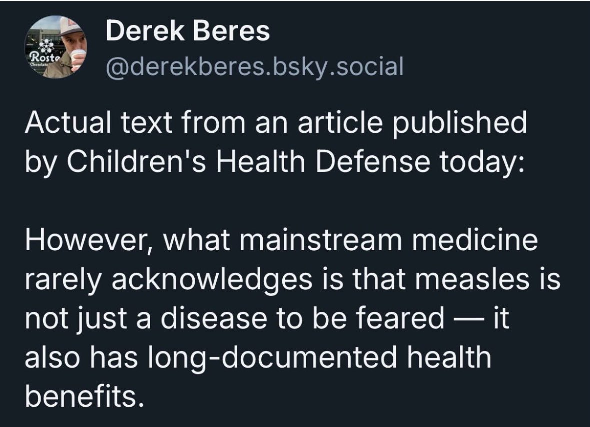 Andrea C. Love, PhD (@dr_andrealove) on Twitter photo Hi, immunologist here: surviving measles has zero health benefits. Hi, immunologist here: surviving measles has zero health benefits.