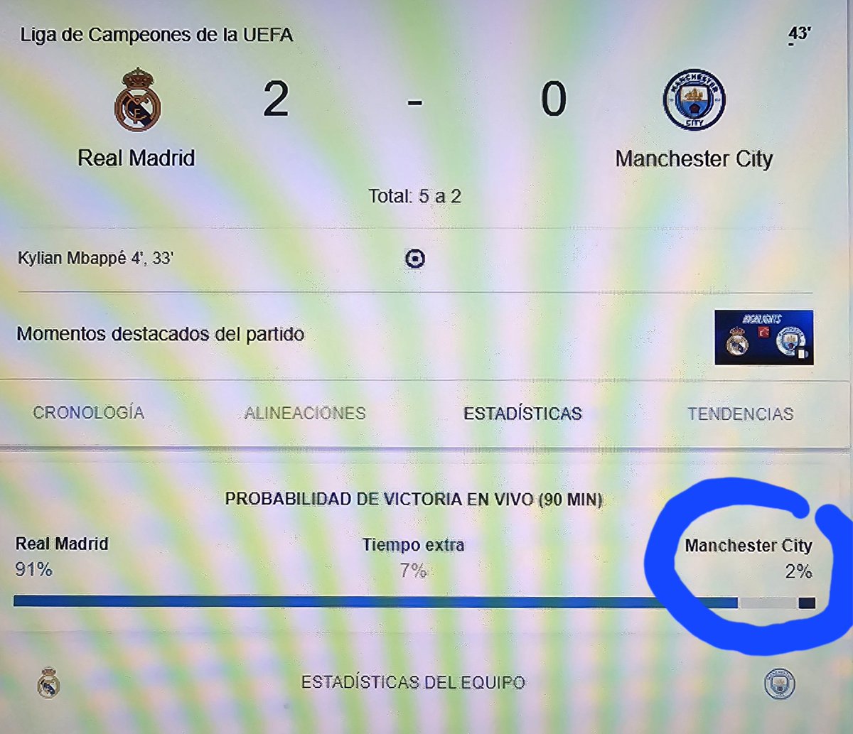 sandhervp81's tweet photo. Guardiola tenía razón, no es 1%. #ChiringuitoInside @AdolfoCruces https://t.co/JD9C7owFn1