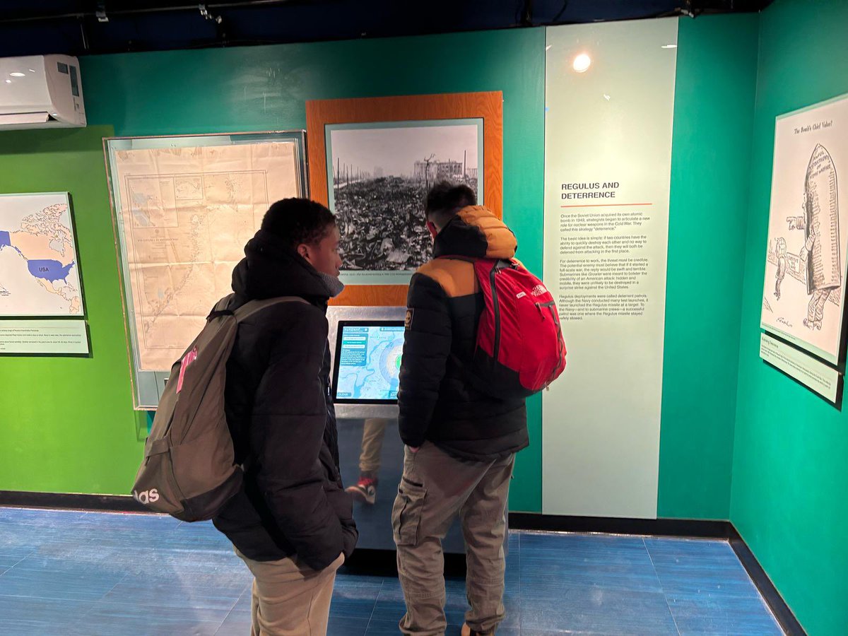Small group went to Intrepid rather than shop