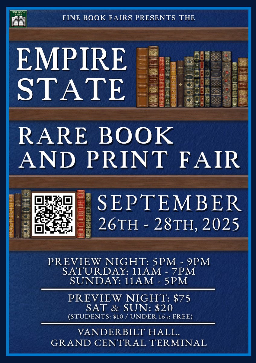 Fine Book Fairs tweet media