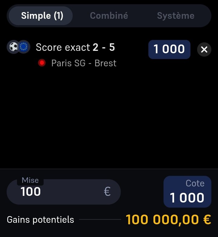 tomlyv's tweet image. Petit prono offert ...#PSGBREST #psg #brest