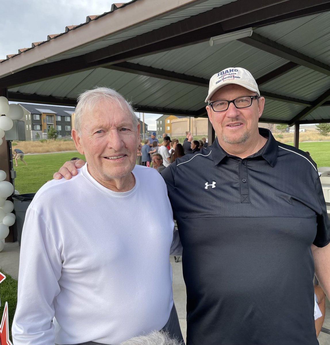 Owe my teaching and coaching career to this man.  He touched so many in Pocatello.  A father figure, a coach, a teacher.  🙏