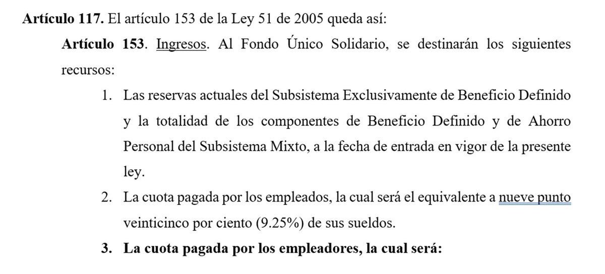 Lo que significa este articulo es que TODOS los ahorros personales del Sistema Mixto son expropiados. Si te mueres no lo hereda nadie como antes porque fueron tomados para cubrir el déficit de las pensiones. Es como si se toman tu cuenta de ahorro para cubrir el déficit fiscal.
