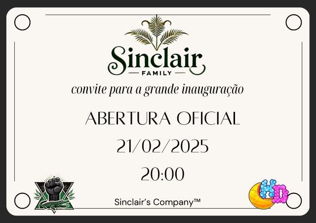 Convite Especial - Inauguração da Central Sinclair! 

Venha celebrar com a gente a grande inauguração da nossa central!

📅 21/02/2025 ⏰ 20hs
📍 Local: Habblet.City
🎙️Locução Habblet Dreams 

#HabbletDreams