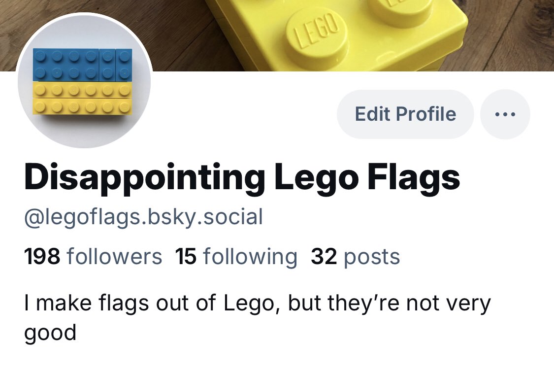 Disappointing Lego Flags tweet media