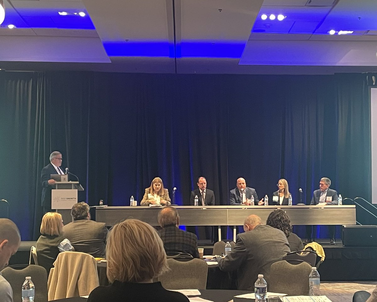 Superintendent’s panel discussion at <a href="/FastGrowthTexas/">Fast Growth Texas</a> conference today was thoughtful and inspiring! Thank you to our public school leaders for your commitment to education and the future of our students! #StantecEdu <a href="/Stantec/">Stantec</a>
