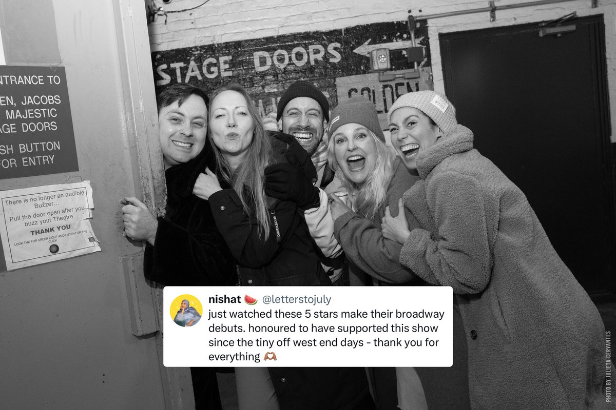 mincemeatbway's tweet image. Shining examples of what humans can be ✨

📸: Julieta Cervantes

#OperationMincemeat #Broadway #firstpreview
1/