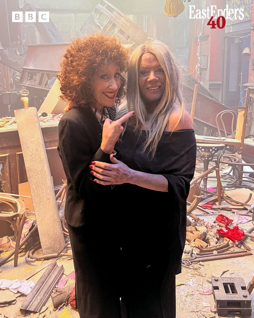 The secret is out! What a moment, what a reunion! 😱❤️ Sooo much love for these two! #EastEnders #EE40 <a href="/BBC/">BBC</a> <a href="/BBCiPlayer/">BBC iPlayer</a> <a href="/BBCOne/">BBC One</a>