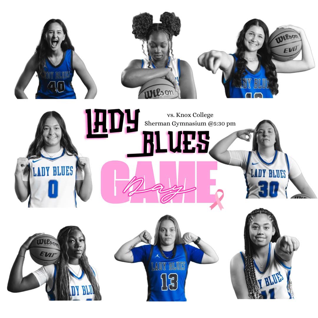 Bittersweet night on our home court—one last time in the regular season. Even more special as we play for something bigger: our Pink Game to recognize all those affected by cancer. 💕🏀 #ICWBB #SetTheStandard #PlayForACause
🆚 Knox College 
⏰ 5:30 PM
illinoiscollegeathletics.com/watch/?Live=39…