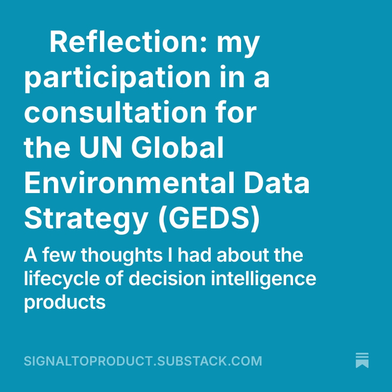YCInnovation's tweet photo. 💭 Reflection: my participation in a consultation for the UN Global Environmental Data Strategy (GEDS) . 
How could we improve our #data infrastructure and create better decision intelligence products? 

https://t.co/ecFbj4taLy https://t.co/C1uulksKsa