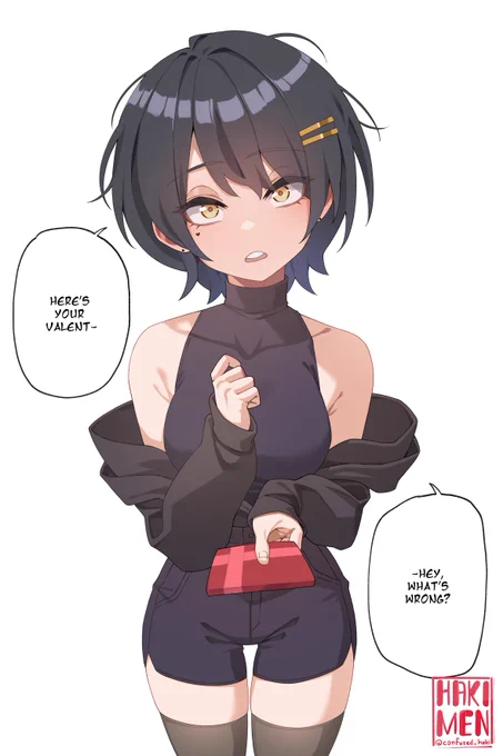 A belated Valentine's choco
#surayART 