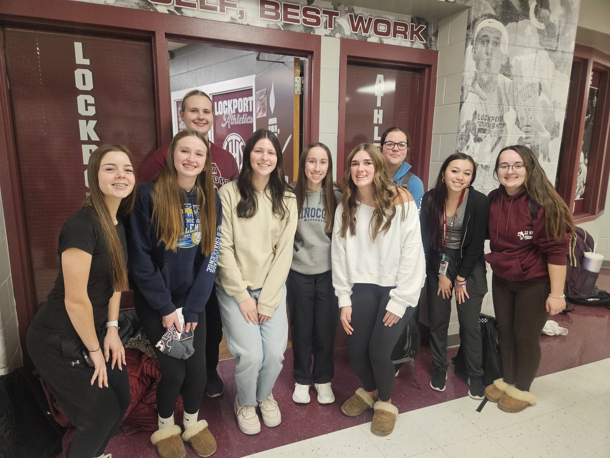 Good luck ladies <a href="/LPGirlsBowling/">Lockport Girls Bowling</a> . They compete for state this Friday and Saturday at Cherry Bowl in Rockford.