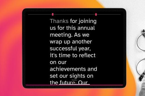Turn your iPad into a seamless teleprompter with Speakflow, perfect for smooth and hands-free presentations. 

✅ Custom scroll speed
✅ Voice commands
✅ Sync across devices

No extra gear, no fuss, just your iPad and a browser.

See how it works:speakflow.com/blog/posts/tel…