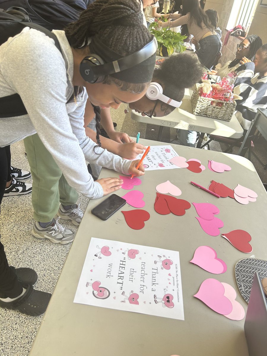 Lots of love and appreciation for our teachers here at Summer Creek! 
#schsnoplaceforhate