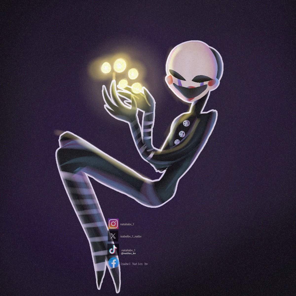 Isabelsweetbv_1's tweet image. A little puppet drawing 

#art #fivenightsatfreeddys #puppetfnaf #fnaf2 #fnafpuppet #chicafnaf #Bonnie #freddyfazbear #Foxy #goldenfreddy #mangle #toychica  #toybonnie #toyfreddy #Shadowbonnie #Ballonboy #Mystyle #ibispaint #digitalart #fanart #Puppet #art #draw #Sally #Digital