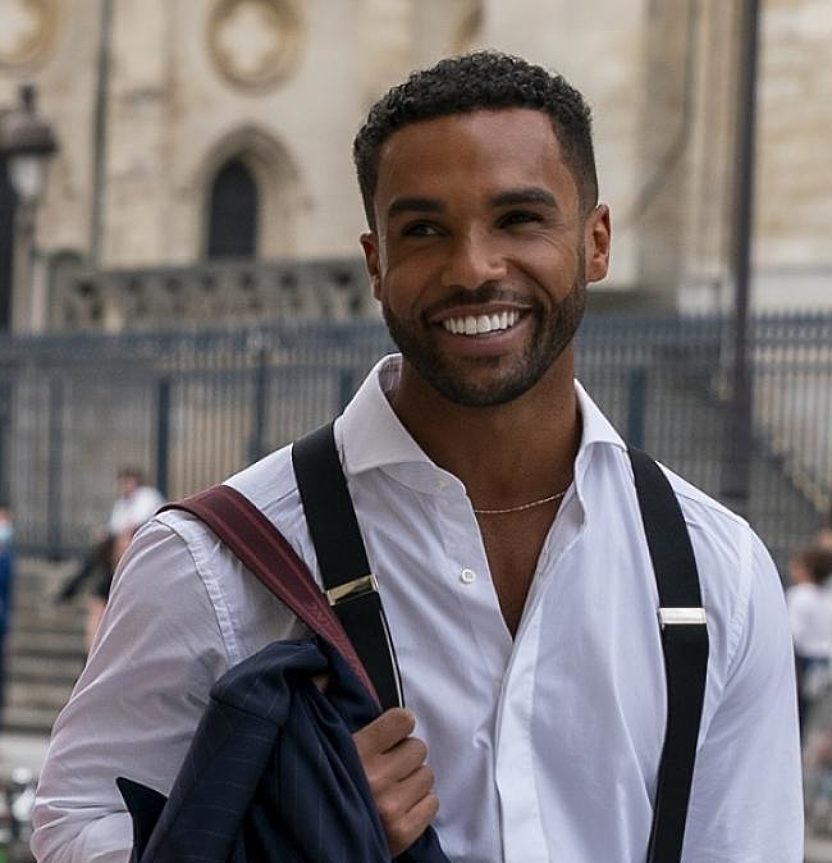Carlotta2108's tweet photo. Zwillinge bei der Geburt getrennt #gntm &amp; Lucien Laviscount @ Emily in Paris https://t.co/1Ff0gBr6iV
